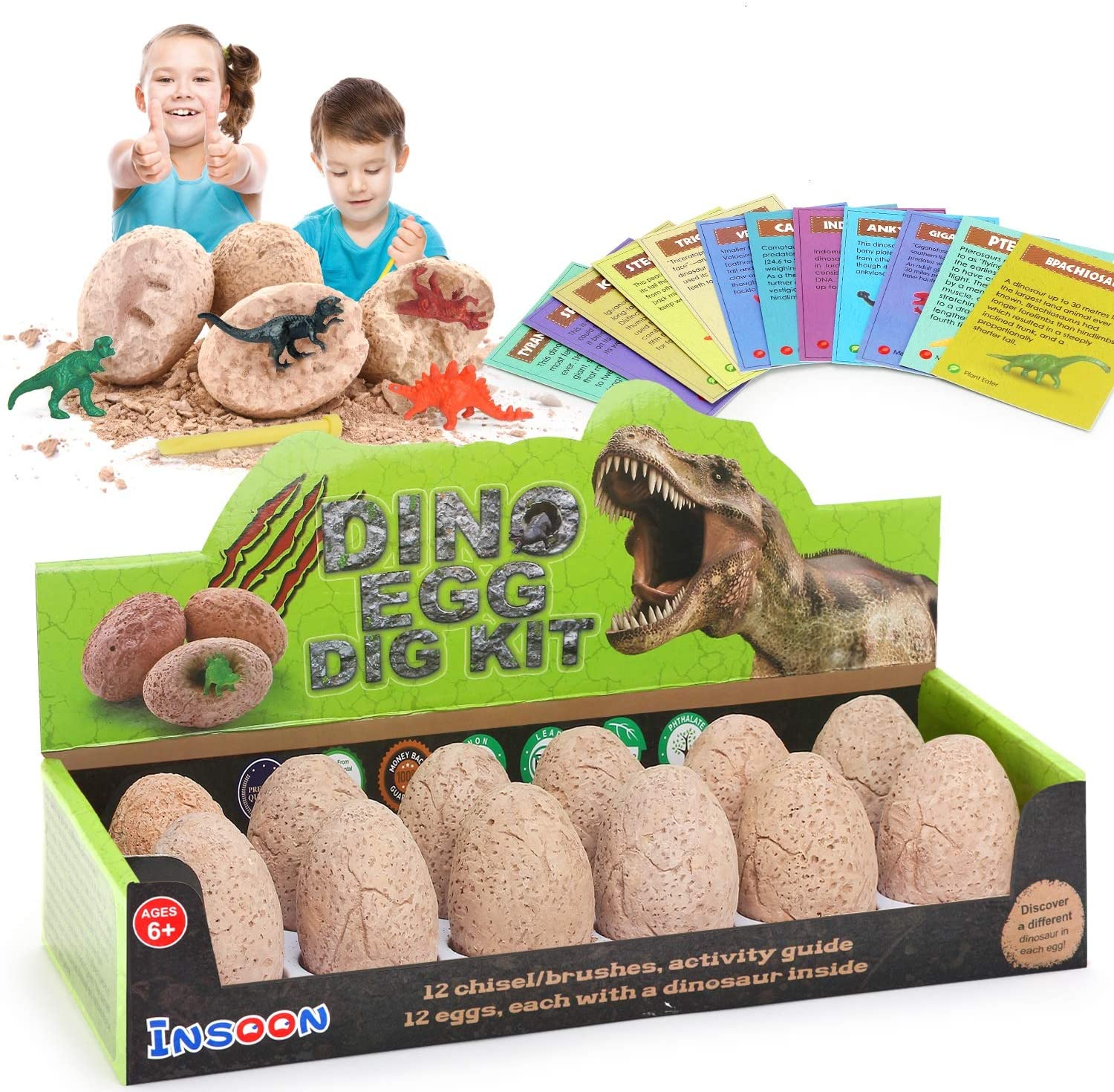 brave finder dino egg dig kit